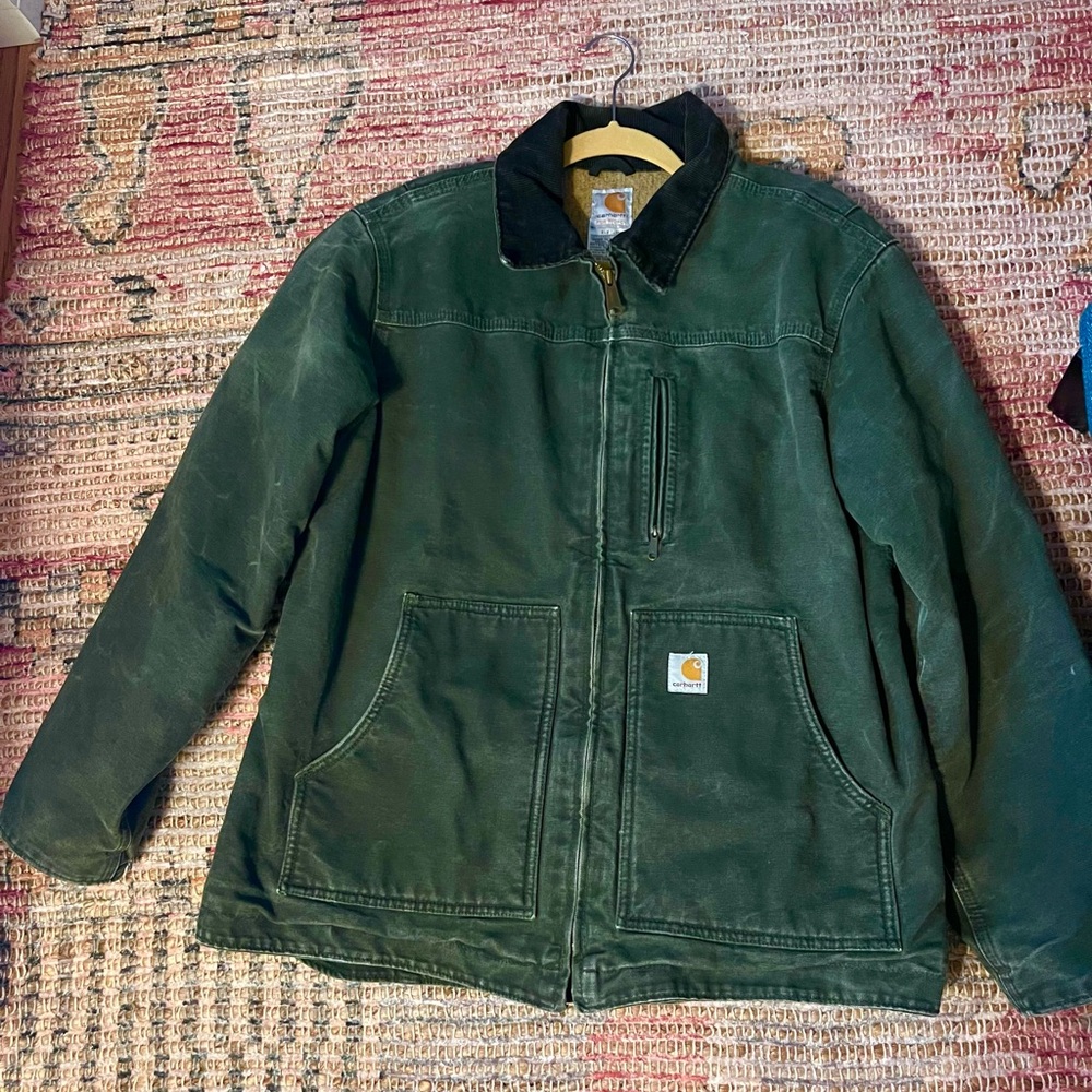Carhartt Dark Green Utility Jacket
